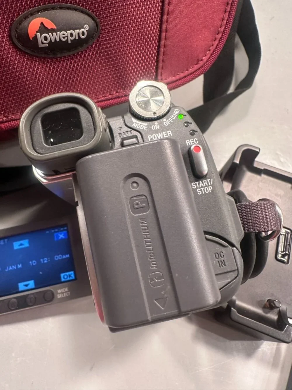 Sony Handycam DCR-HC46 12x Optical Zoom Digital Camcorder Handycam Station